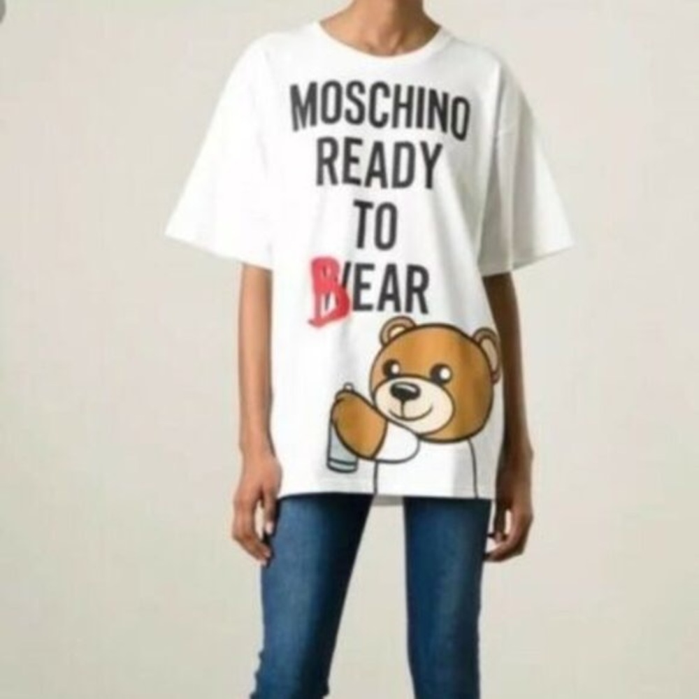 Authentic Moschino Oversized Bear T-Shirt